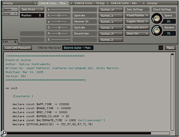 The KSP Script window opened for editing.