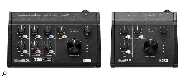 Korg microAUDIO 722 & 22