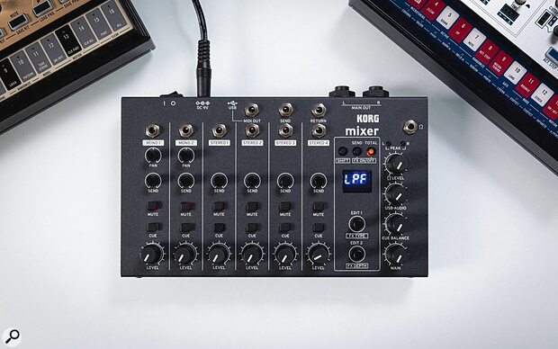 Korg NTS-4 analogue mixer DIY kit self-build