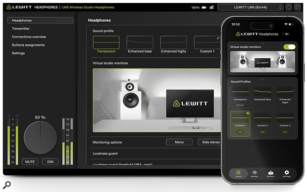 Lewitt LW6 software