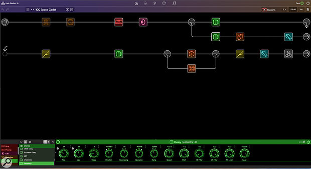It’s possible to create some pretty complex parallel signal paths if you want to!