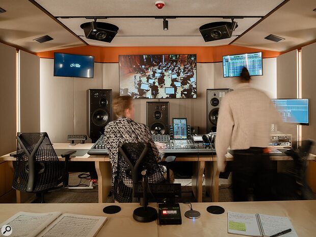 London Symphony Orchestra LSO St. Lukes Dolby Atmos ATC Avid S4 studio control room