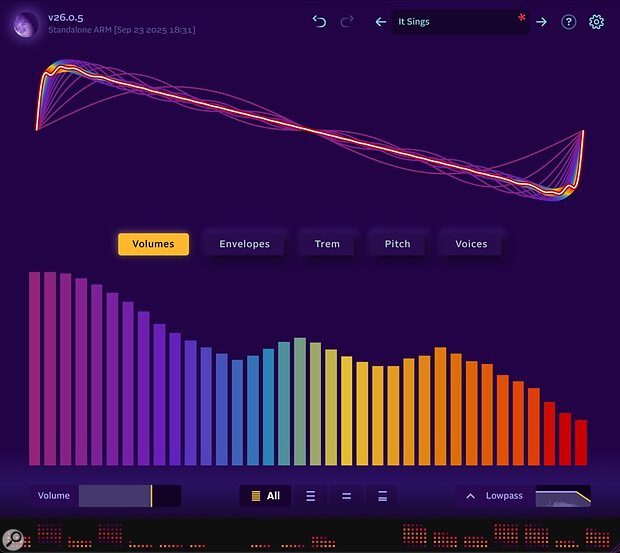 Melatonin Sine Machine additive software synthesizer