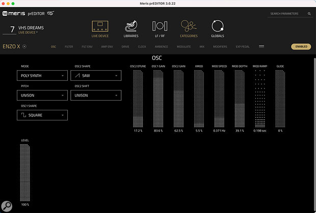 While navigation and editing using the hardware controls is surprisingly intuitive, there’s also a free Mac/Windows app that connects over MIDI.