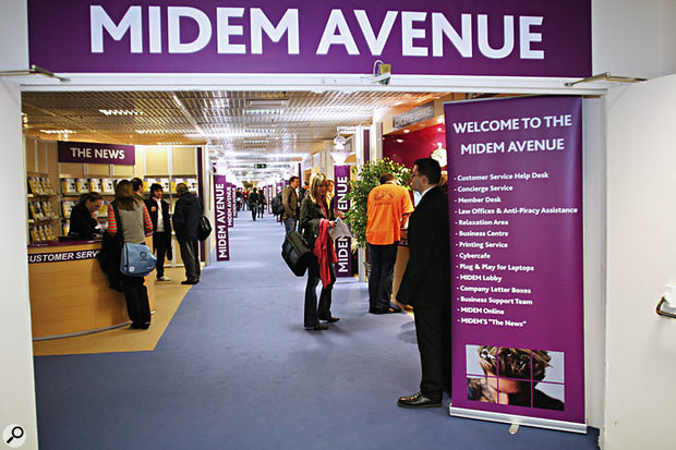 The MIDEM exhibition centre is full of resources that you can make use to do business at the conference.