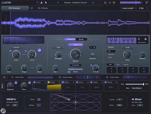 Minimal Audio Lucid granular effects plug-in