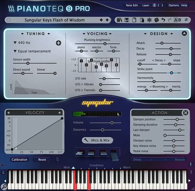 Modartt Syngular Pianoteq instrument pack synth key sounds