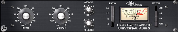 Universal Audio's modelled 1176LN Limiting Amplifier plug-in.