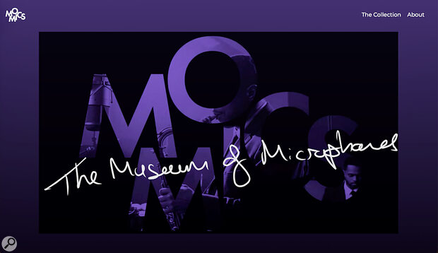 MoMics Museum of Microphones online mic documentation example recordings
