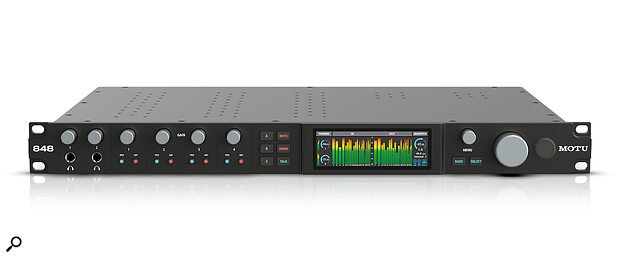 MOTU 848 USB4 Thunderbolt 4 AVB audio interface