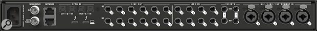 MOTU 848 USB4 Thunderbolt 4 AVB audio interface