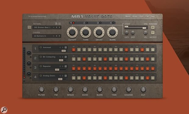 Native Instruments MR1 Valve Data software drum machine