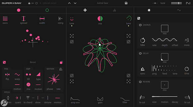 Native Instruments Super Saw A. G . Cook supersaw software synthesizer dance pop