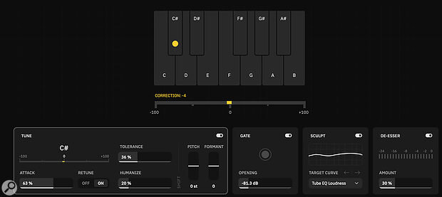 Mantra includes a very effective auto‑tuning capability.