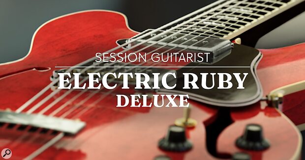 NI Session Guitarist Electric Ruby Deluxe hollowbody sample library virtual instrument