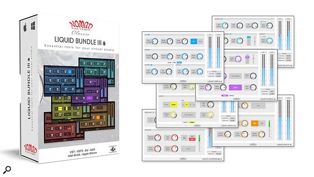 Nomad Factory Liquid Bundle III VST AU AAX plug-ins
