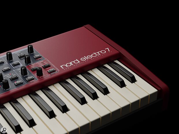 Nord Electro 7 piano synthesizer organ emulation keyboard