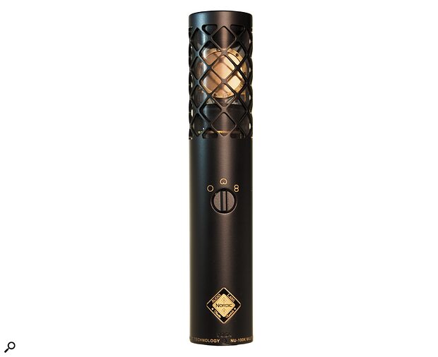Nordic Audio Labs NU-100K FloFET circuitry large-diaphragm capacitor condenser mic