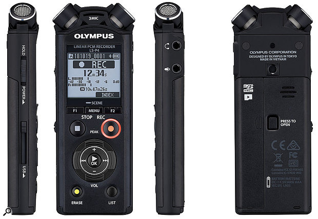 Olympus LS-P4 Stereo Recorder