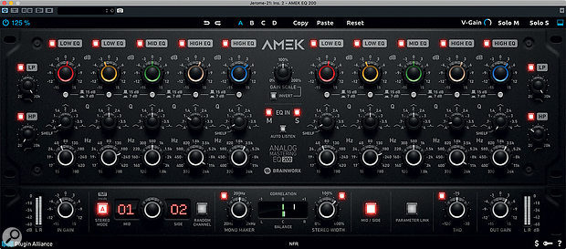 Plugin Alliance Brainworx Amek EQ200