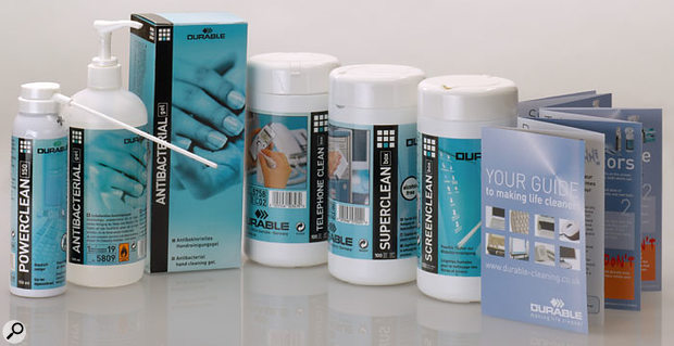 Don't underestimate the health benefits of keeping your PC clean. With a range of dedicated products like these you can not only sharpen your monitor images and give your gear a new sparkle, but also deal with potentially hazardous bacteria. Don't underestimate the health benefits of keeping your PC clean. With a range of dedicated products like these you can not only sharpen your monitor images and give your gear a new sparkle, but also deal with potentially hazardous bacteria.