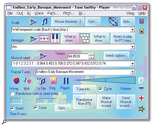 Despite its toy-like appearance, Fractal Tune Smithy is a surprisingly versatile MIDI utility to suit both the dabbler and the academic. It can help you incorporate more exotic instruments and tunings into your music, as well as generating plenty of new ideas.