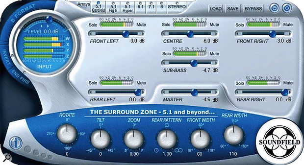 B-Format signals from the Soundfield mic can now be decoded directly within Pro Tools thanks to Soundfield's plug-in. 