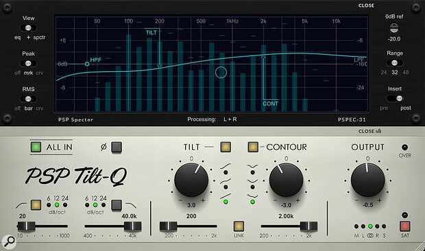 PSP Tilt-Q EQ plug-in