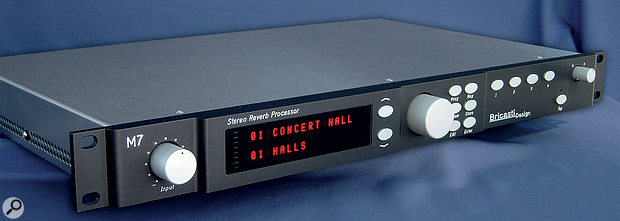 The Bricasti M7 — truly a stereo reverb to drool over! But is a stereo reverb effect always the best option in your mix?