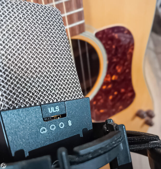 Even with the same mic, choosing a different polar pattern could result in a different signal level.