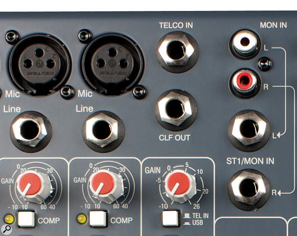 The Allen & Heath XB-10 mixer features a dedicated Telco input and talkback features that are useful for integrating telephone hybrids, as well as a few other broadcast bells and whistles — but the overall sound quality or the preamps and other circuitry is pretty much identical to the ZED-10.