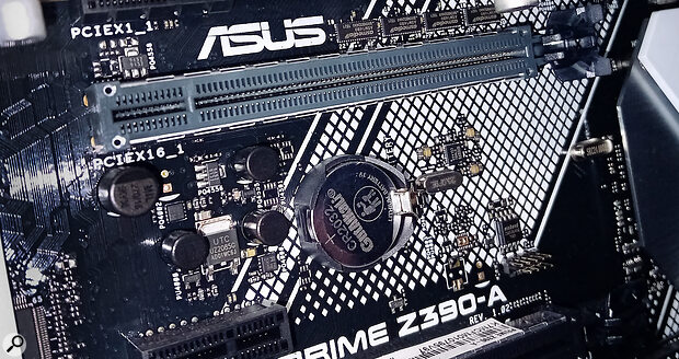 Desktop machines usually have a CR2032 battery on the motherboard — accessing and replacing it should be very easy.