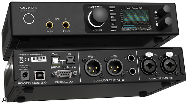 Some D‑A converters, such as this RME ADI2 Pro Black Edition, have user‑selectable filter frequencies for technically sound reasons — but the differences are subtle and no setting is inherently the ‘right’ choice.