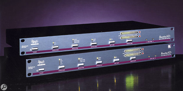 Though gearheads rarely lust after them in the way they do with other types of equipment, A-D converters, like these Apogee Rosettas, are arguably the most important tool you possess when working in the digital domain.