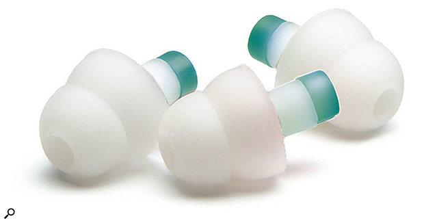 Some generic attenuating ear plugs manufactured by Sensorcom.