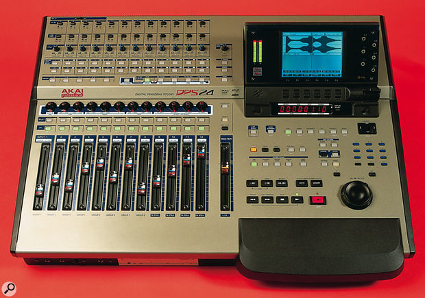 The Akai DPS24's use of mixer groups is grounded in traditional analogue recording and offers great flexibility to the user.