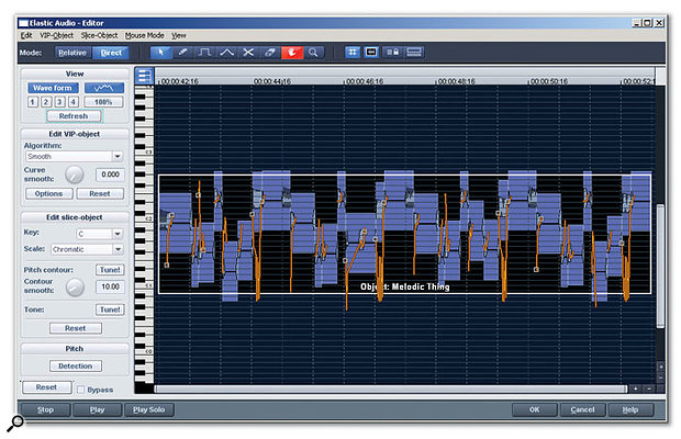 Magix Samplitude offers some unusual and attractive features, like the Elastic Audio editor.