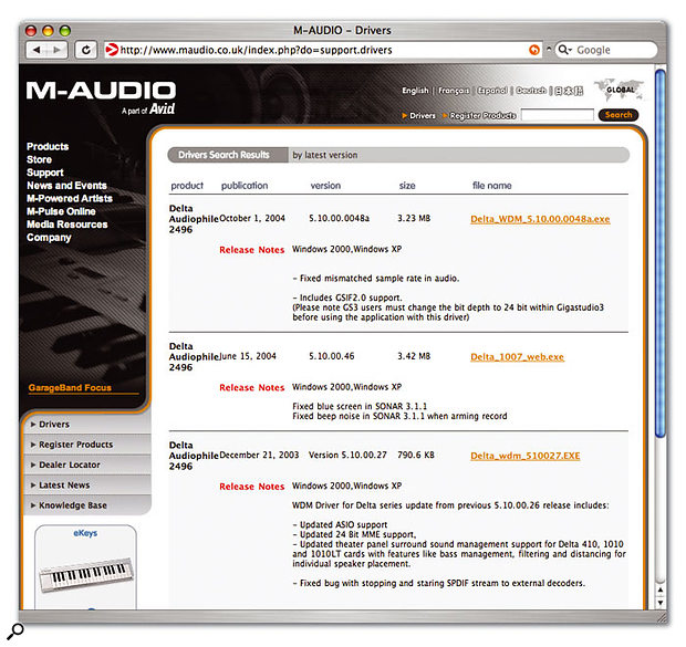 Q. How can I minimise my soundcard's latency without the crackles?