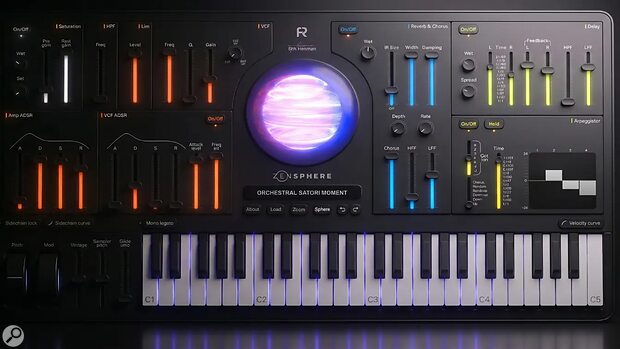 Rapid Flow Zensphere v2 software synthesizer vintage analogue emulation