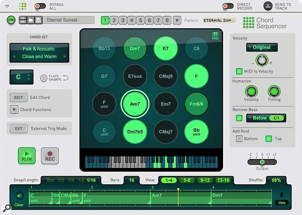 Reason Studios Chord Sequencer update Player Device MIDI Effect DAW