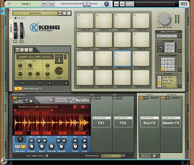 1. Multiple Kong pads can be assigned to the same loop, each triggering different sections.