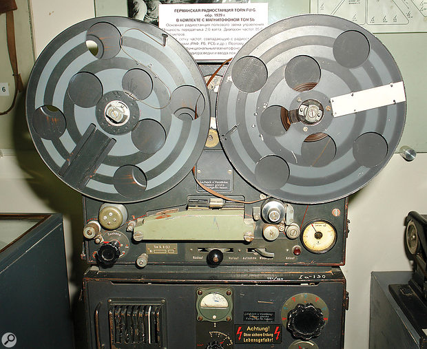 The Magnetophon introduced tape-based recording, which was a  significant improvement on what had gone before.