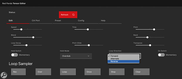 An online browser‑based editor app allows you to configure presets and access some of the pedal’s deeper functionality.