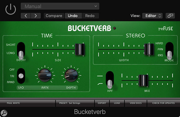 reFuse Bucketverb