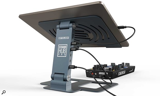 Reloop Stand Hub Pro built-in laptop USB-C Power Delivery