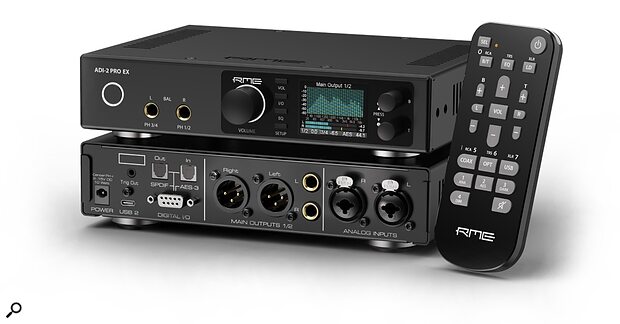 RME ADI-2 Pro EX A-D D-A reference-grade converter headphone amp
