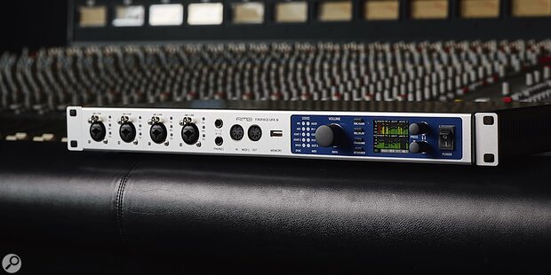 RME Fireface UFX III 94-channel USB 3.0 audio interface analogue digital I/O TotalMix FX Mac Windows Linux