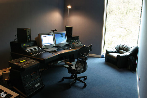 Craig Connor's studio at Rockstar North.