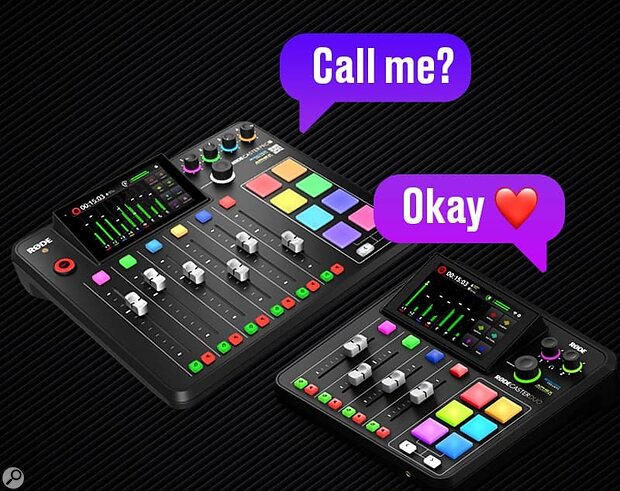 Rode CallMe VoIP remote audio function RodeCaster Pro II Duo podcast interface call-in