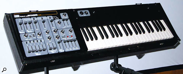 The Roland SH3. Any resemblance to the Ace Tone SH3 is purely coincidental... or is it?